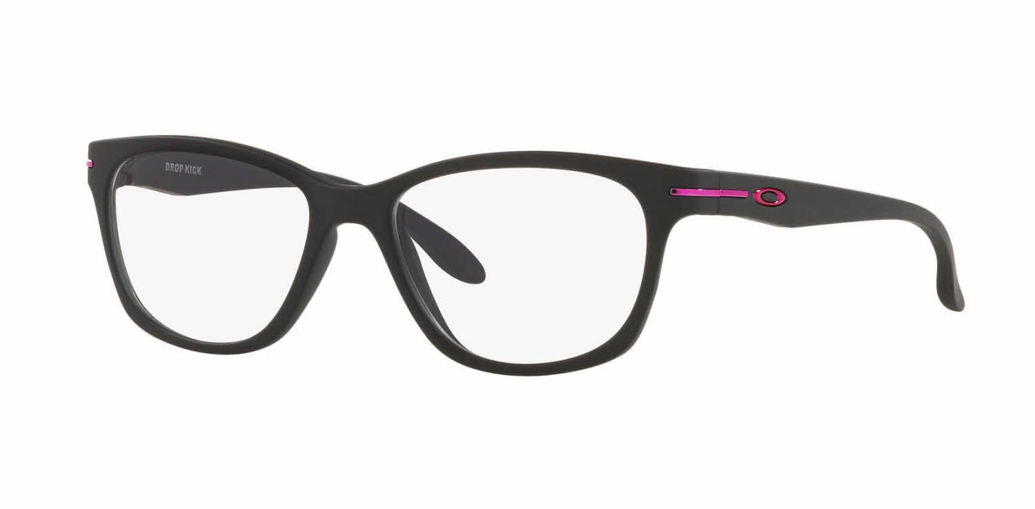 Kick Over (Youth Fit) Satin Black Eyeglasses