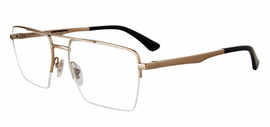 Police VPLG71 Men's Eyeglasses In Gold