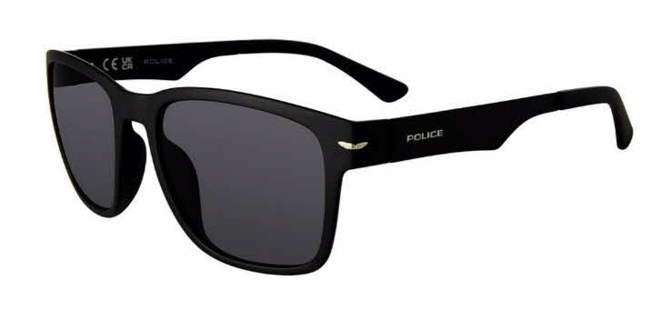 Police SPLE05M Plastic Mens Sunglasses, Black