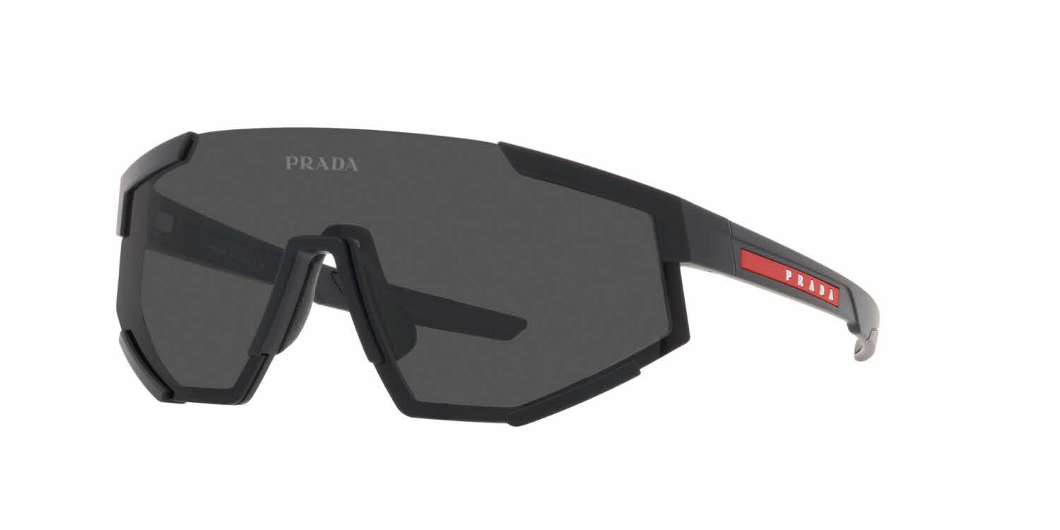 prada linea rossa sunglasses white