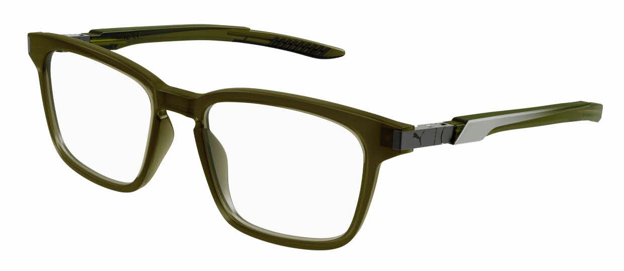 Puma PU0378O Men's Eyeglasses In Green