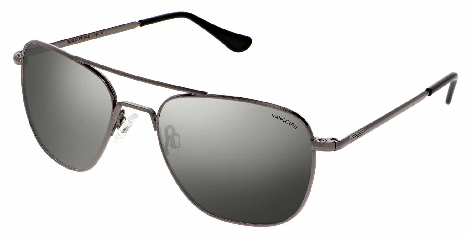 Randolph Engineering Aviator - Skull Temple Prescription Sunglasses