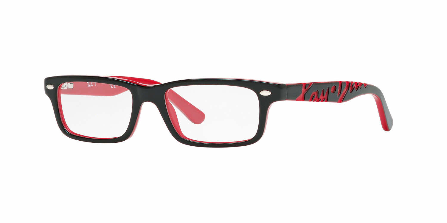 red ray ban frames