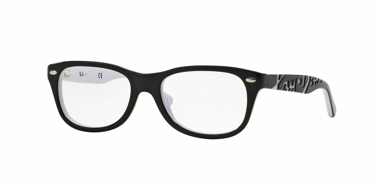 white ray bans prescription glasses