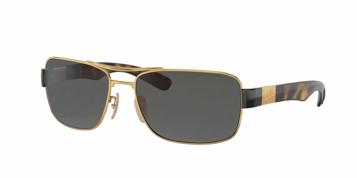 Ray-Ban RB3522 Men's Prescription Sunglasses In Gold