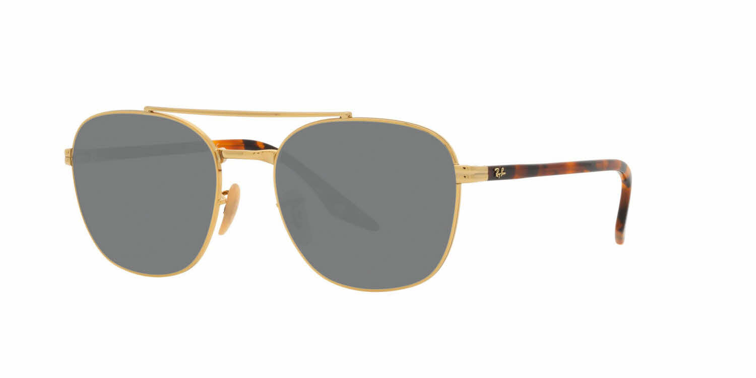 Ray-Ban RB3688 Prescription Sunglasses In Gold