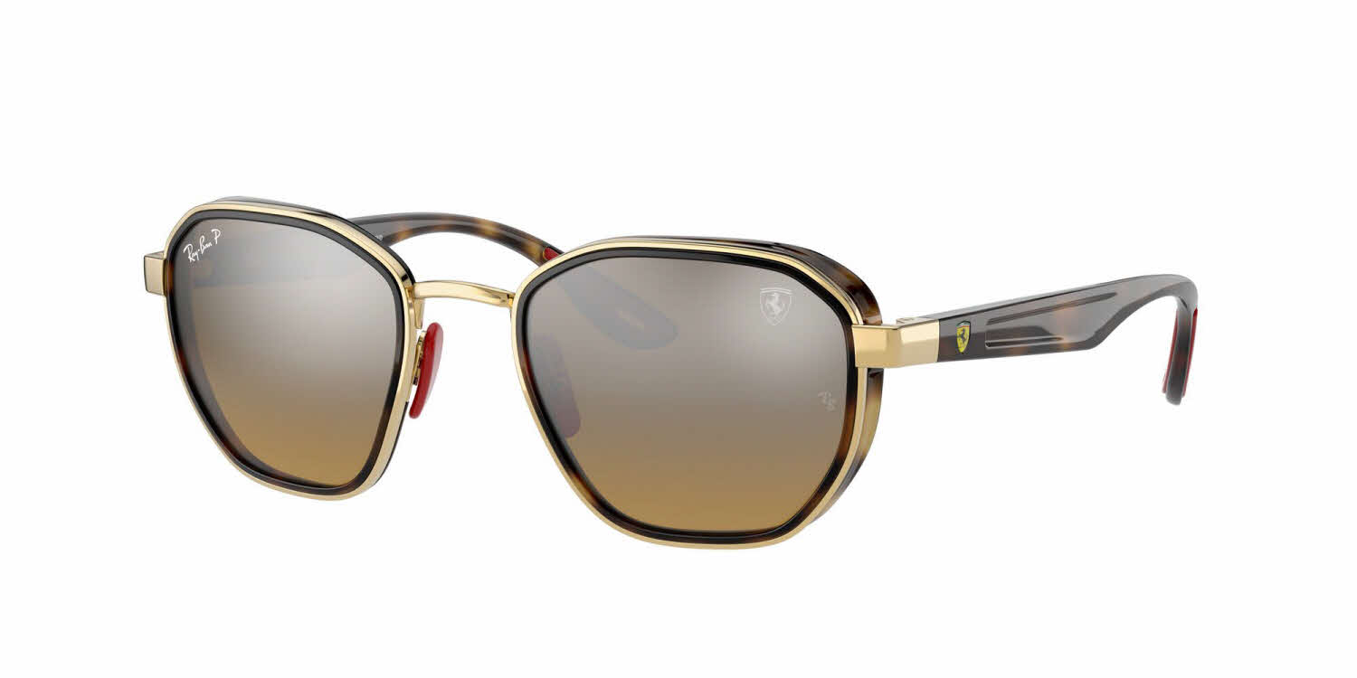 Ferrari Ferrari sunglasses with gold mirror lens Unisex