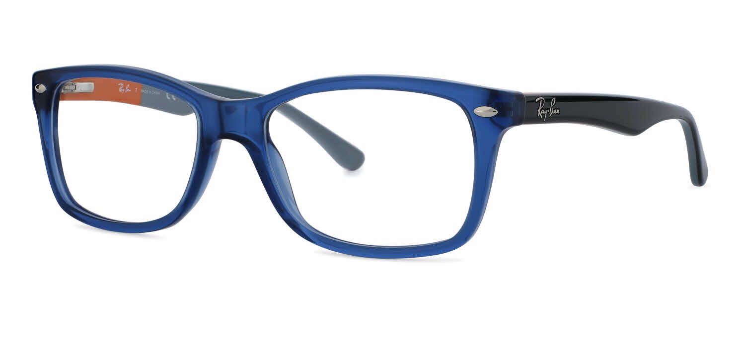 ray ban navy blue glasses