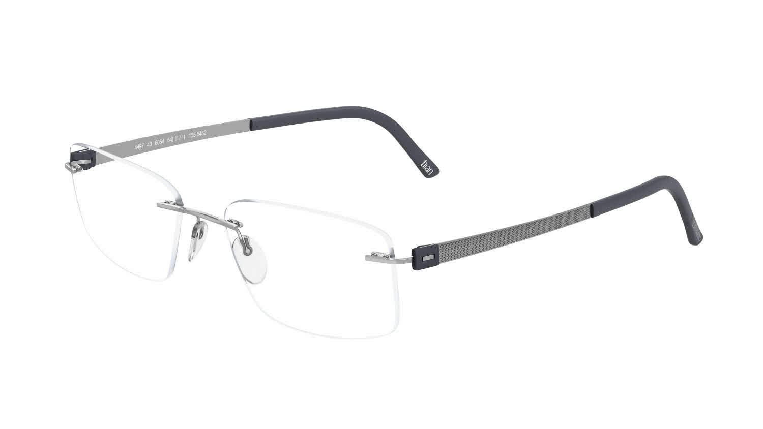 Silhouette Rimless 5452 Titan Accent Eyeglasses | Free Shipping