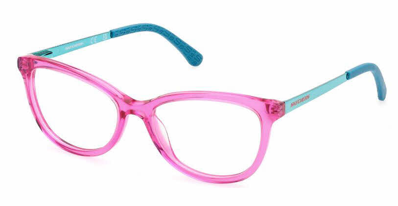 Skechers Kids SE1685 Eyeglasses In Pink