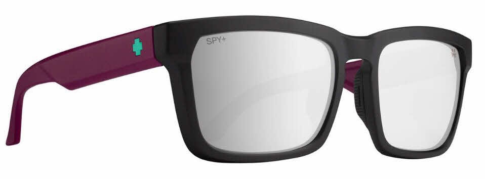 Spy Optic Helm Tech Sunglasses, Matte Black Spectra Mirror / 57