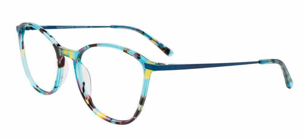 Takumi TK1267 With Magnetic Clip On Lens Women's Eyeglasses In Blue