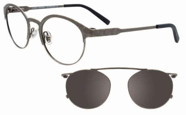 Takumi TK1057 With Magnetic Clip-On Lens Eyeglasses