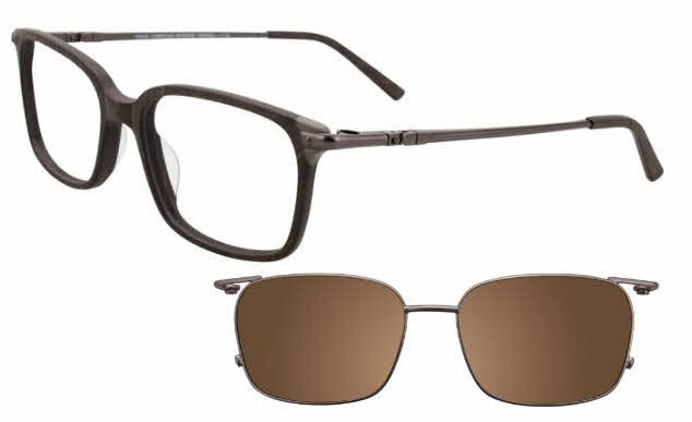 Takumi TK1079 With Magnetic Clip-On Lens Eyeglasses