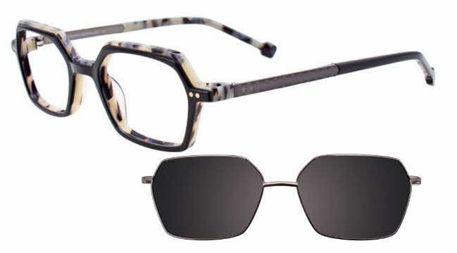 Takumi TK1096 With Magnetic Clip-On Lens Eyeglasses