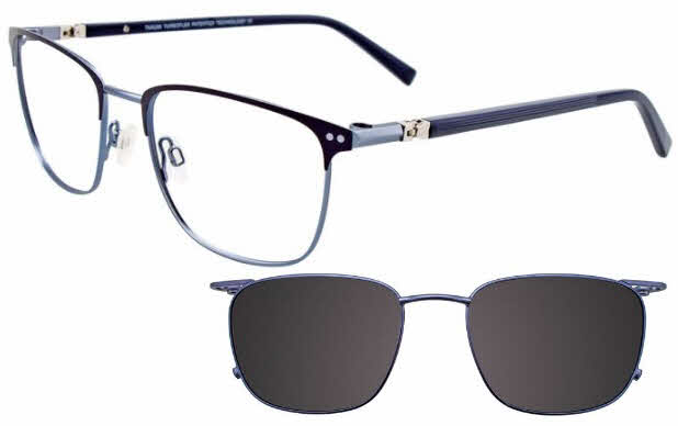 Takumi TK1101 With Magnetic Clip-On Lens Eyeglasses