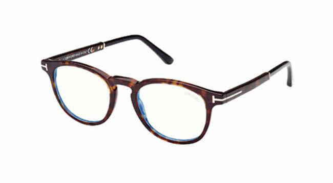 Tom Ford Blue Light Collection FT5891-B Eyeglasses In Brown