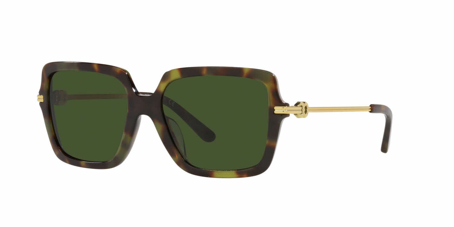 Tory burch clearance green tortoise sunglasses