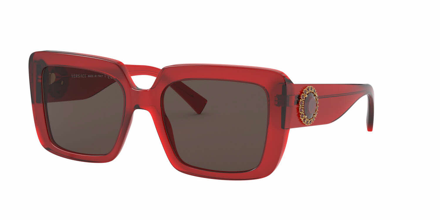 Versace VE4384B Women's Sunglasses In Red