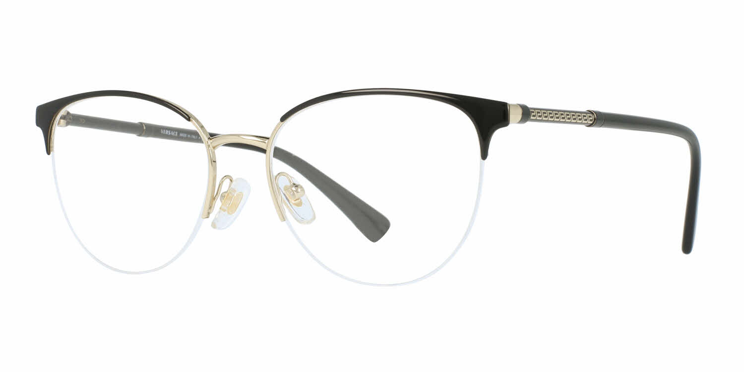 versace round eyeglasses