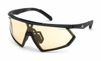 Adidas SP0072 Cmpt Aero Li Sunglasses - 67L Matte Red / Roviex Mirror